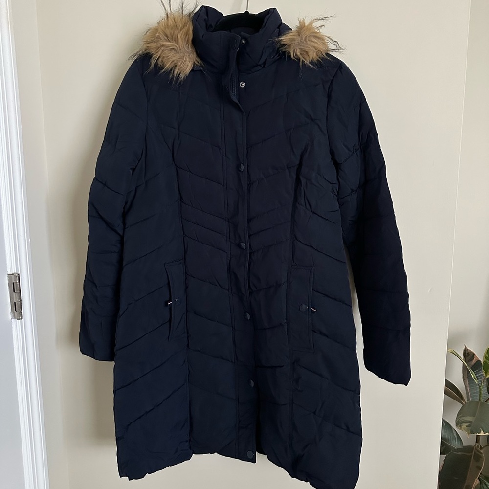 Tommy Hilfiger long puffer jacket